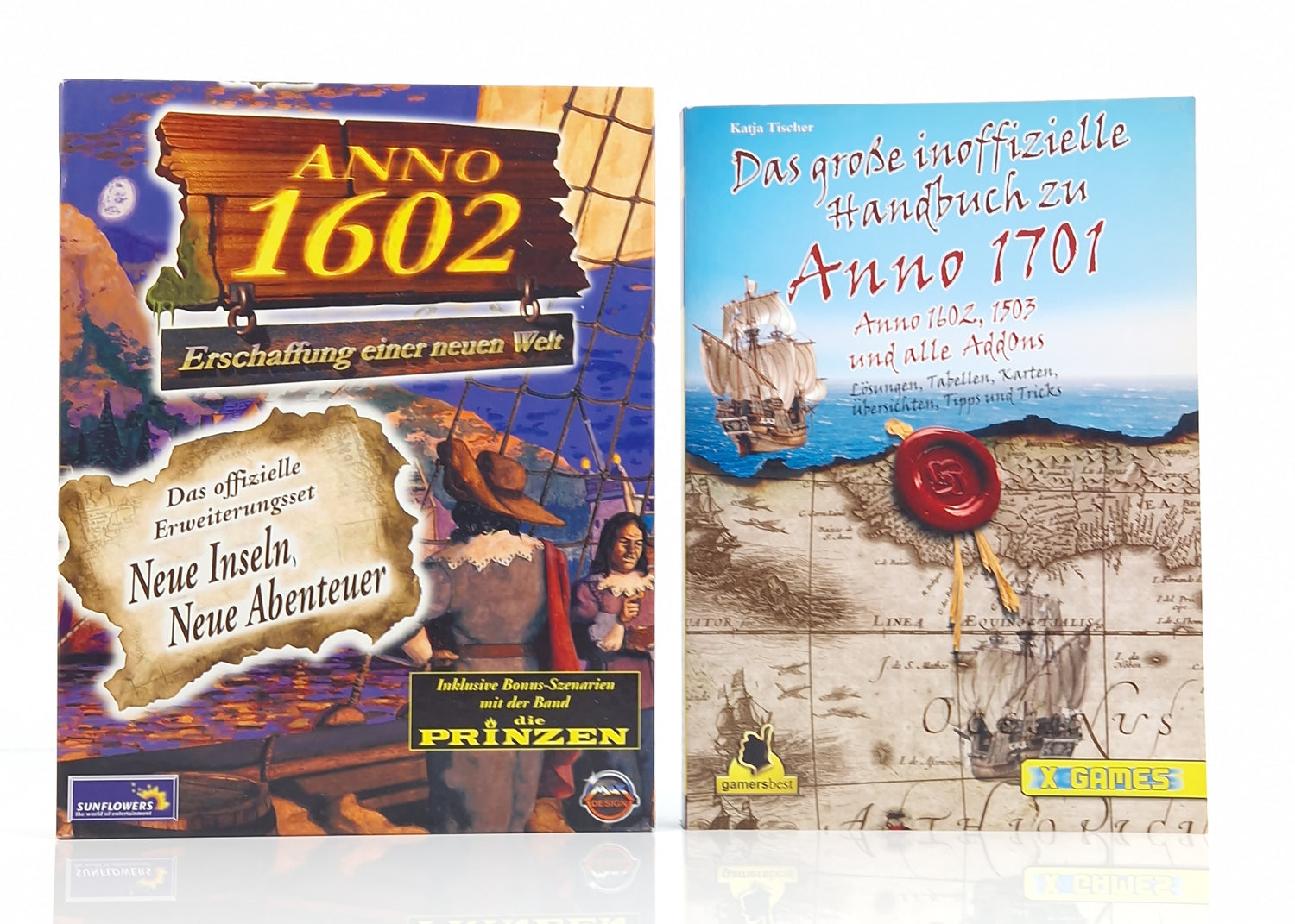 PC Spiel : ANNO 1602 Neue Inseln, Neue Abenteuer + das große Handbuch - CD ROM