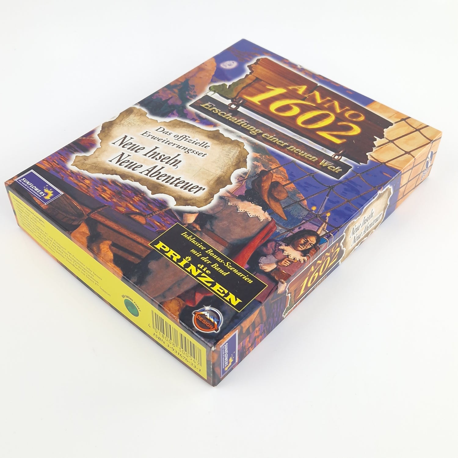 PC Spiel : ANNO 1602 Neue Inseln, Neue Abenteuer + das große Handbuch - CD ROM