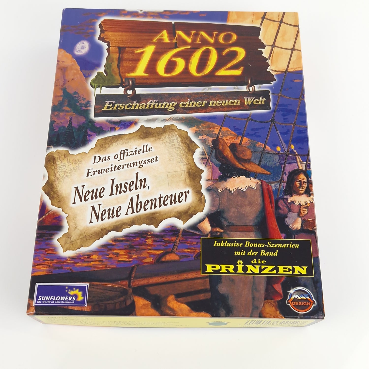 PC Spiel : ANNO 1602 Neue Inseln, Neue Abenteuer + das große Handbuch - CD ROM