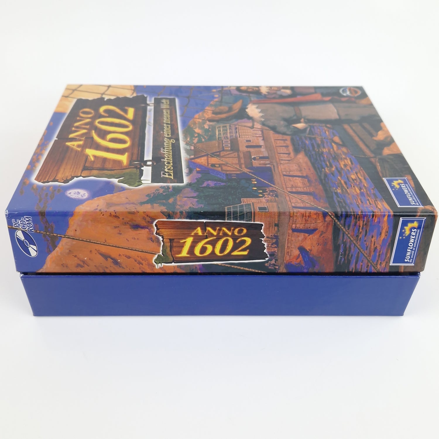 PC Spiel : ANNO 1602 Big Box OVP + Zusatz Addon & Strategie Handbuch