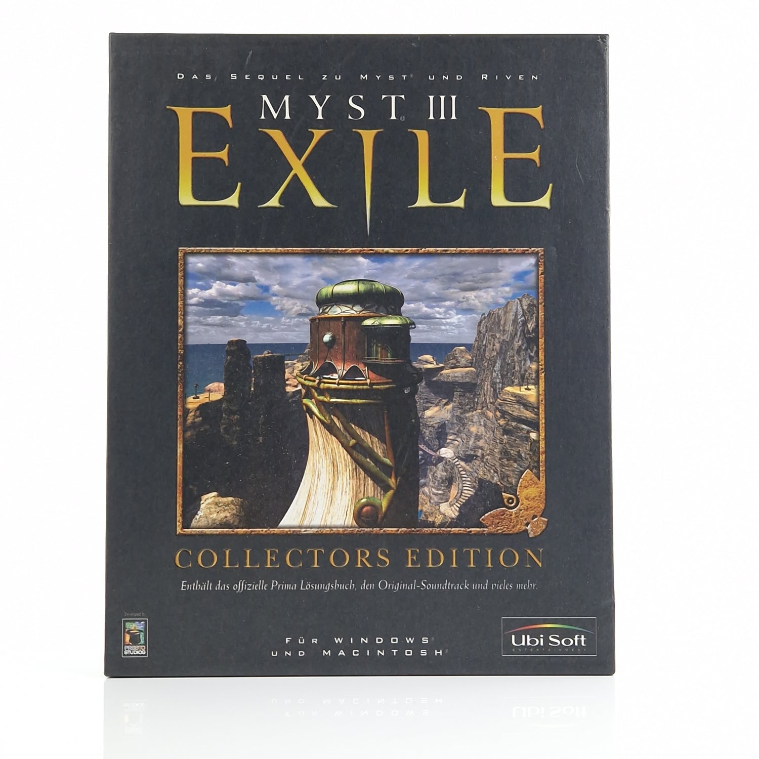 PC Spiel : MYST III Exile Collectors Edition - Computer CD-ROM Big Box OVP PAL