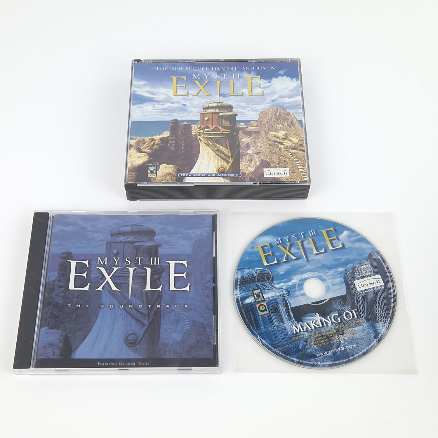 PC Spiel : MYST III Exile Collectors Edition - Computer CD-ROM Big Box OVP PAL