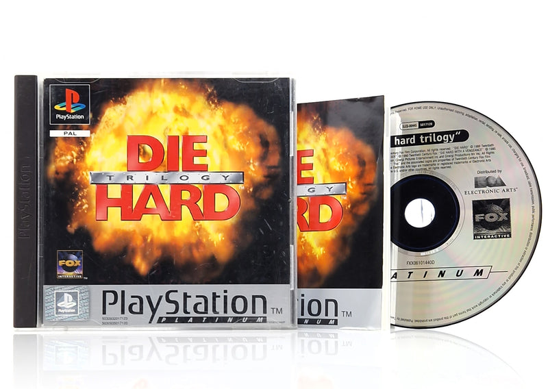 Playstation 1 Spiel : Die Hard Trilogy - Sony PS1 PSX PSone | Platinum OVP PAL