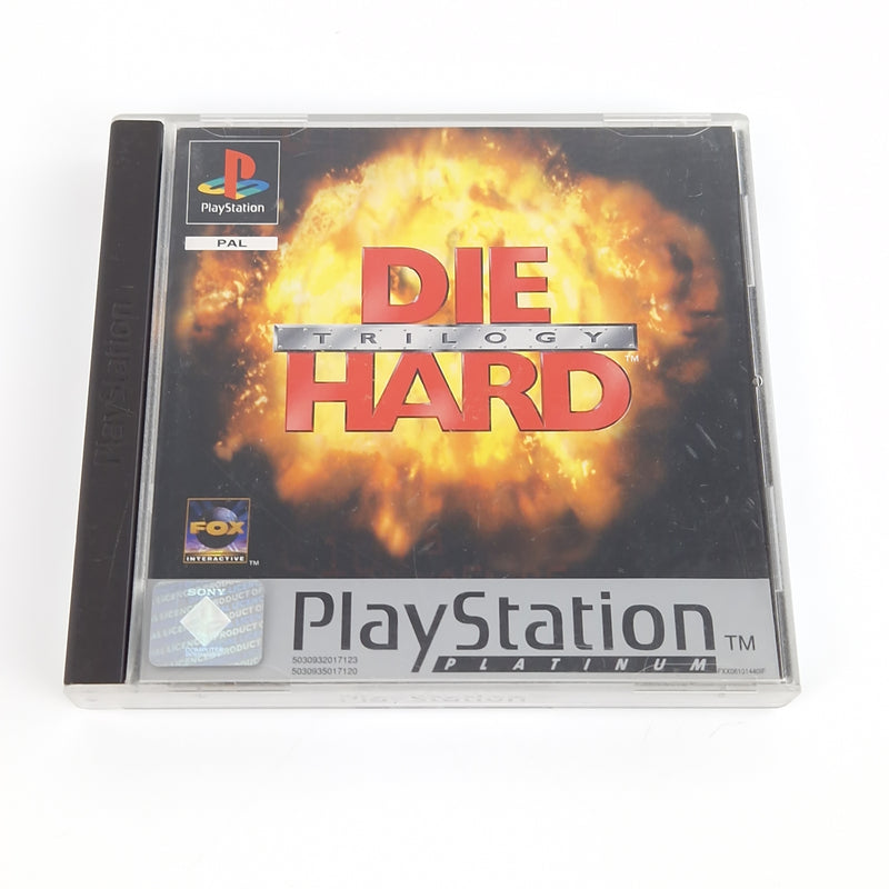 Playstation 1 Spiel : Die Hard Trilogy - Sony PS1 PSX PSone | Platinum OVP PAL