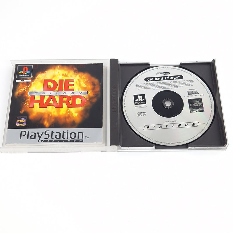 Playstation 1 Spiel : Die Hard Trilogy - Sony PS1 PSX PSone | Platinum OVP PAL