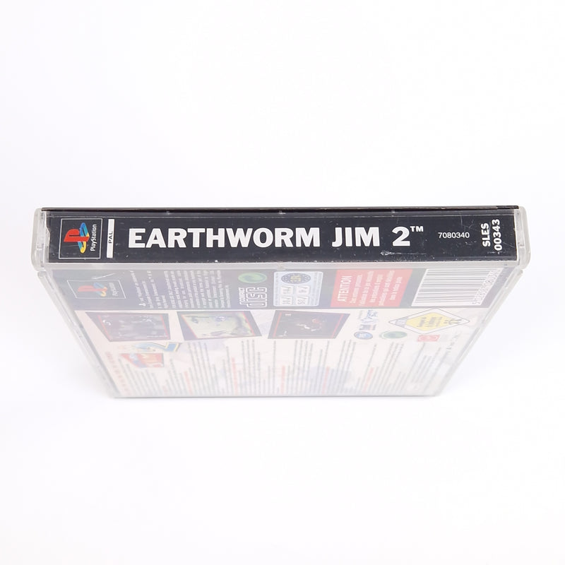 Playstation 1 Spiel : Earth Worm Jim 2 - Sony PS1 PSX PSone | CD Anl. OVP PAL