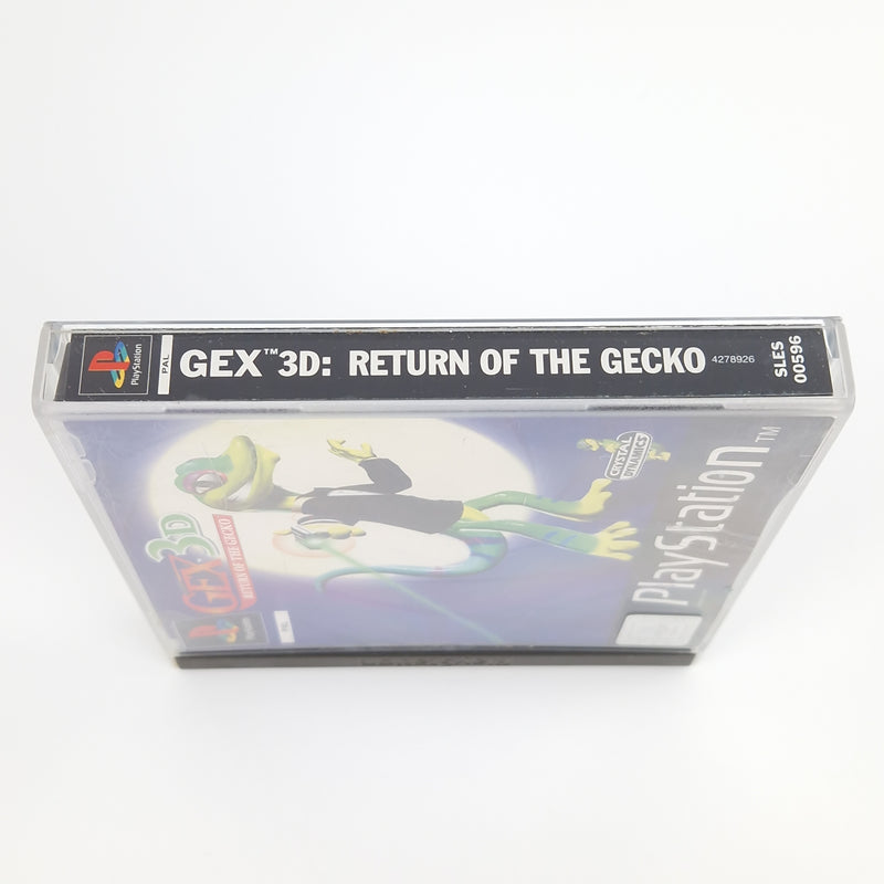 Playstation 1 Spiel :  GEX 3D Return of the Gecko - PS1 PSX CD Anl. OVP PAL