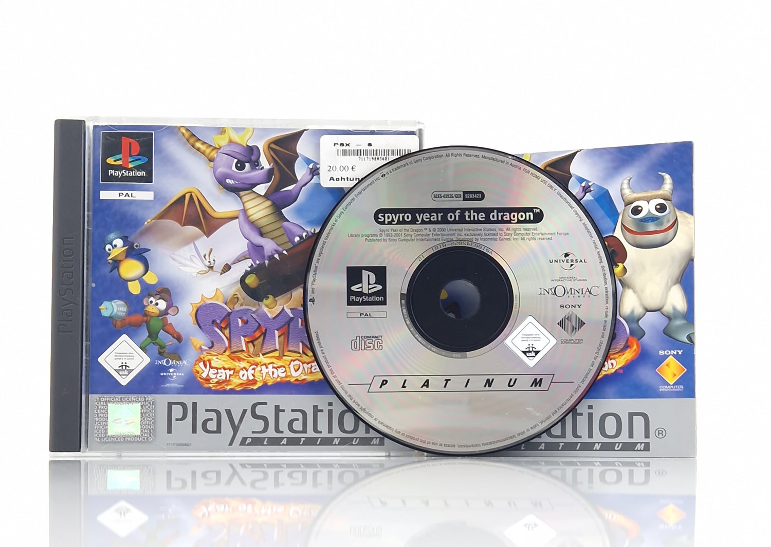 Playstation 1 Spiel : Spyro Year of the Dragon - PS1 PSX PSone | CD Anl OVP PAL