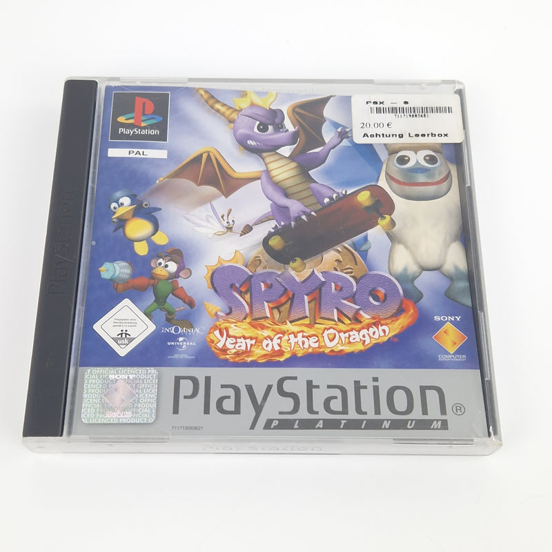 Playstation 1 Spiel : Spyro Year of the Dragon - PS1 PSX PSone | CD Anl OVP PAL