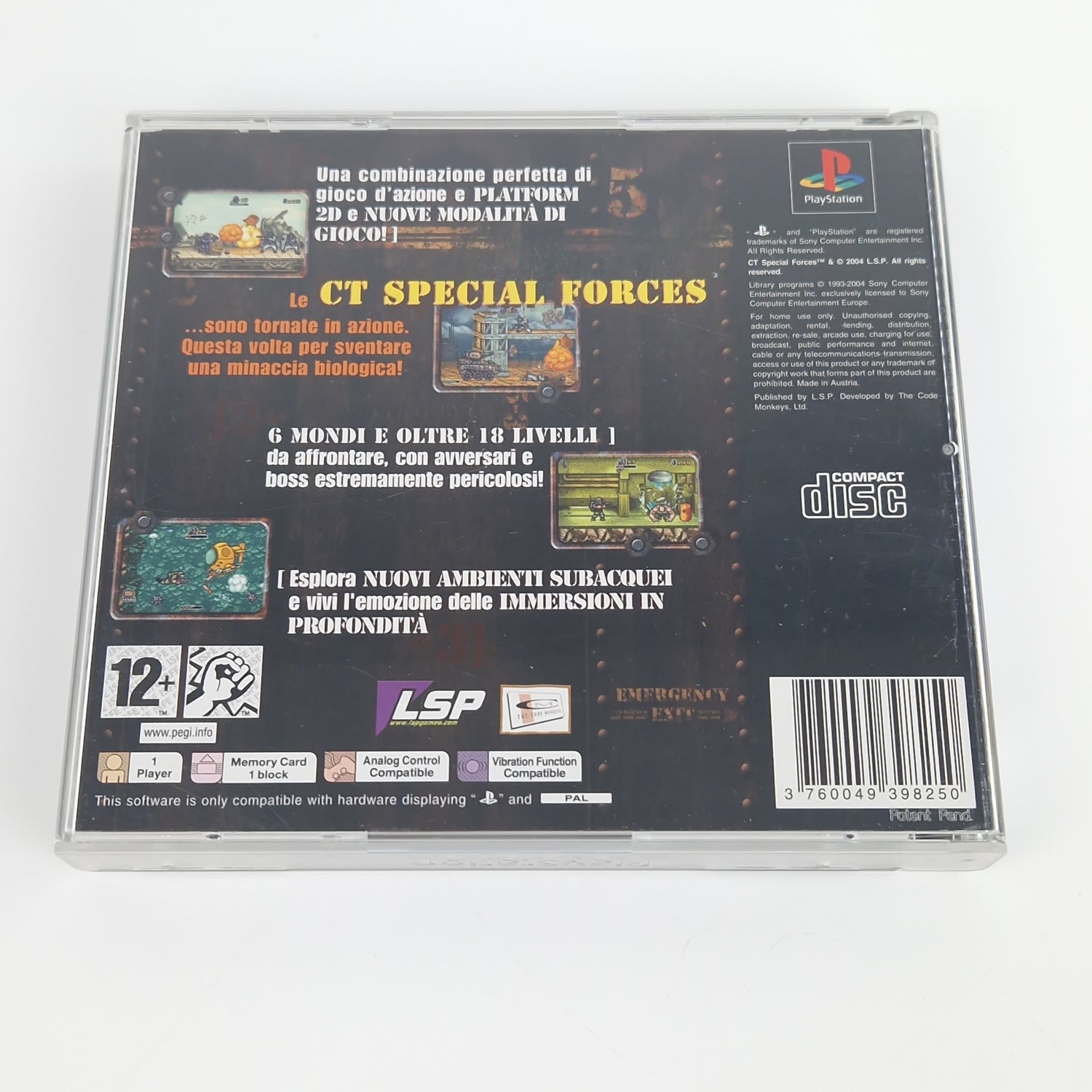 Playstation 1 Spiel :  CT Special Forces - PS1 PSX PSone | CD Anl OVP PAL