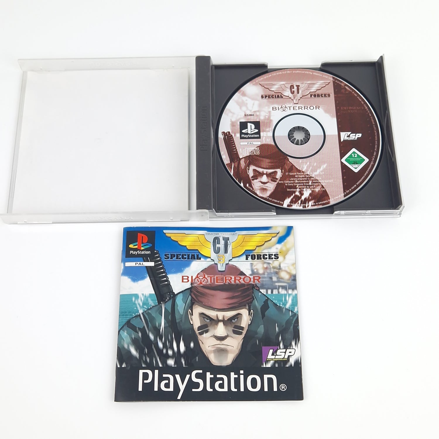 Playstation 1 Spiel :  CT Special Forces - PS1 PSX PSone | CD Anl OVP PAL