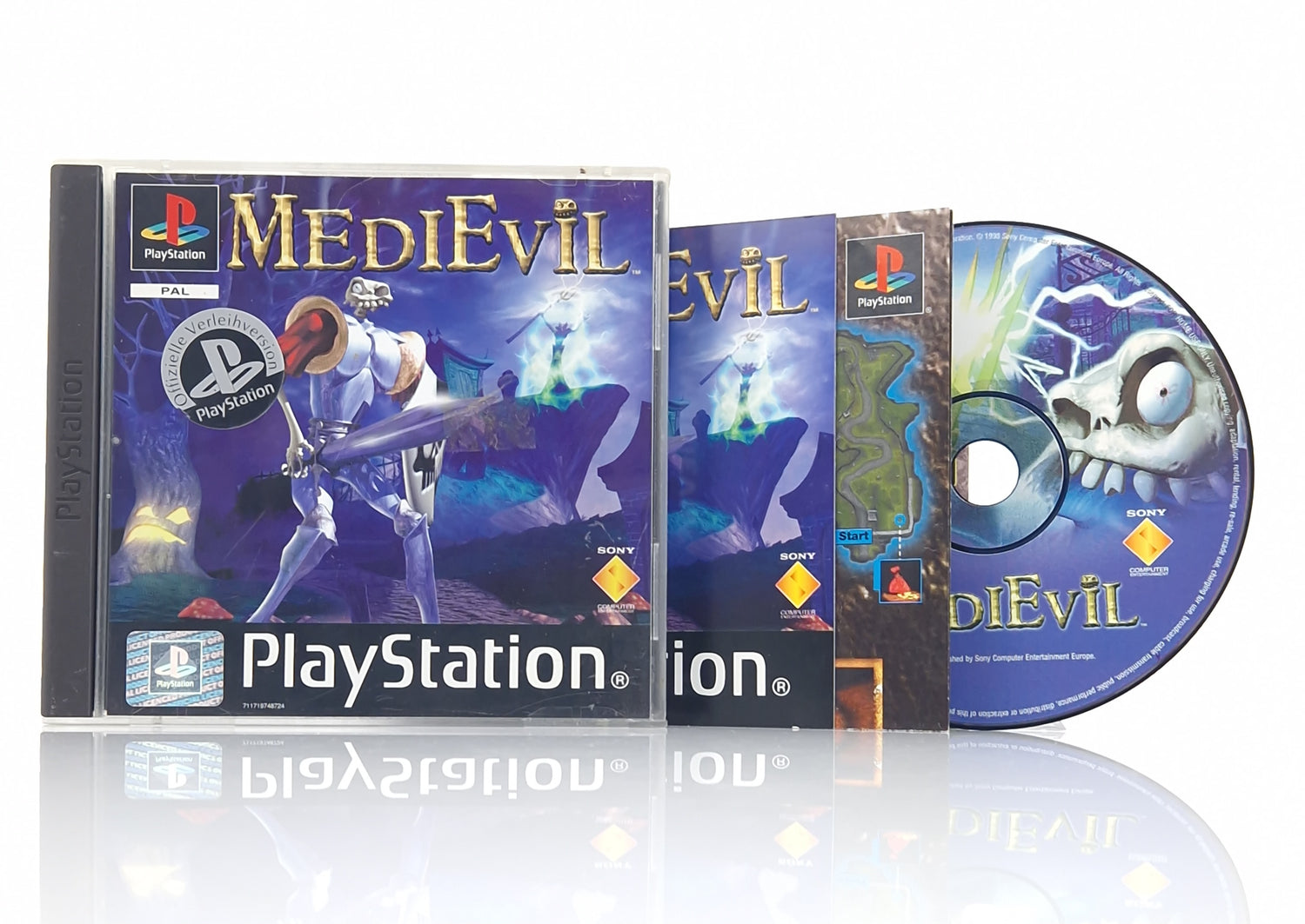 Playstation 1 Spiel : Medievil + Winter Releases 98 - PS1 PSX PSone | OVP PAL