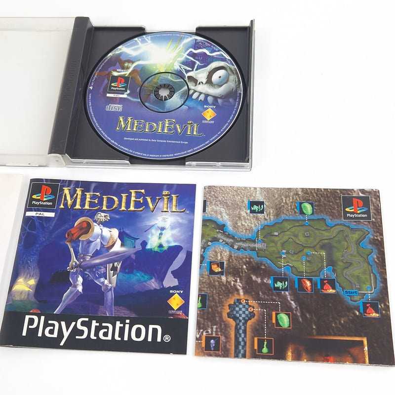 Playstation 1 Spiel : Medievil + Winter Releases 98 - PS1 PSX PSone | OVP PAL