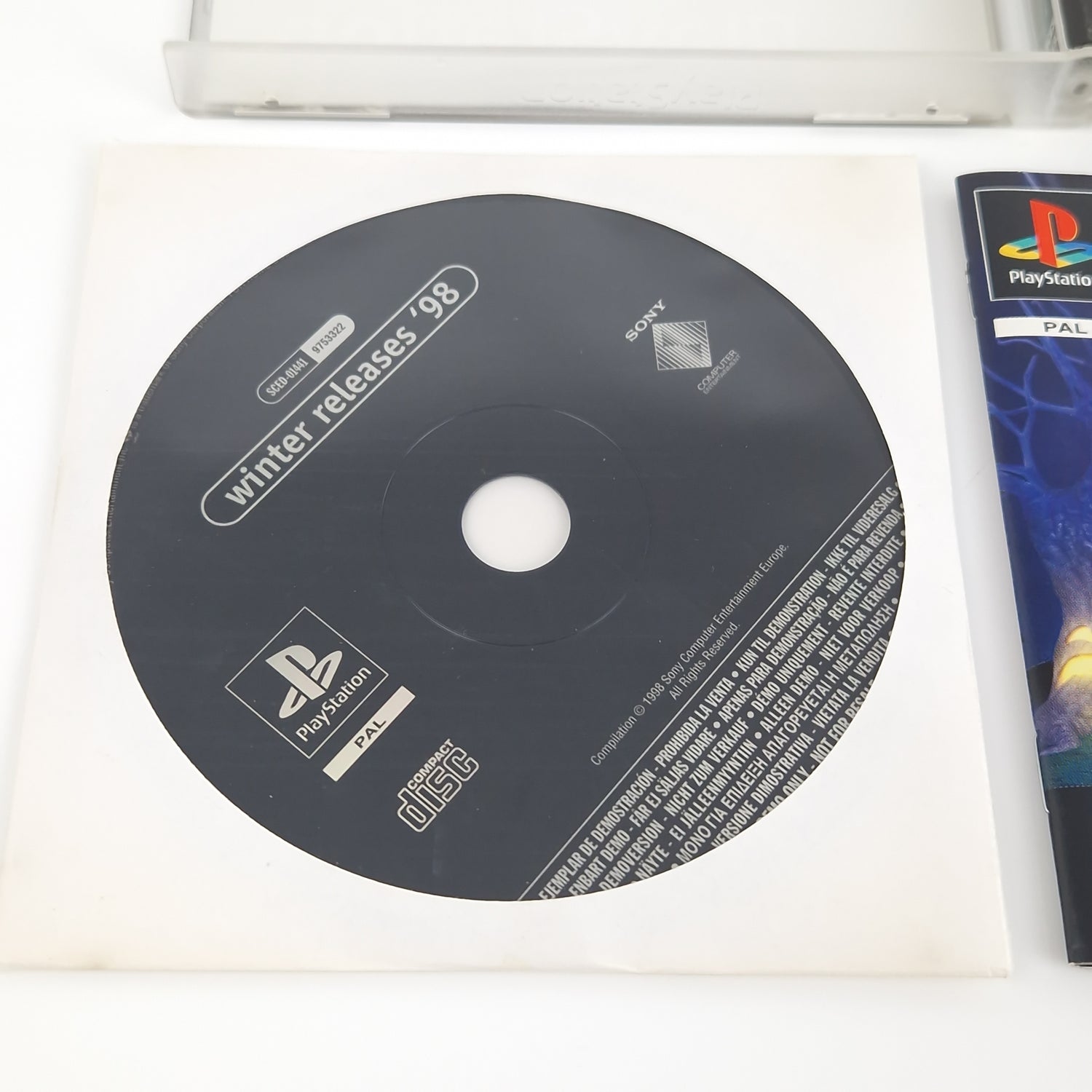 Playstation 1 Spiel : Medievil + Winter Releases 98 - PS1 PSX PSone | OVP PAL