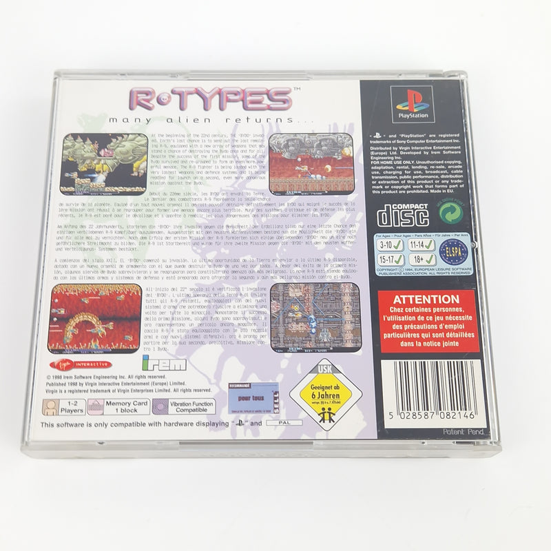 Playstation 1 Spiel : R-Types - Sony PS1 PSX PSone | CD Anleitung OVP PAL