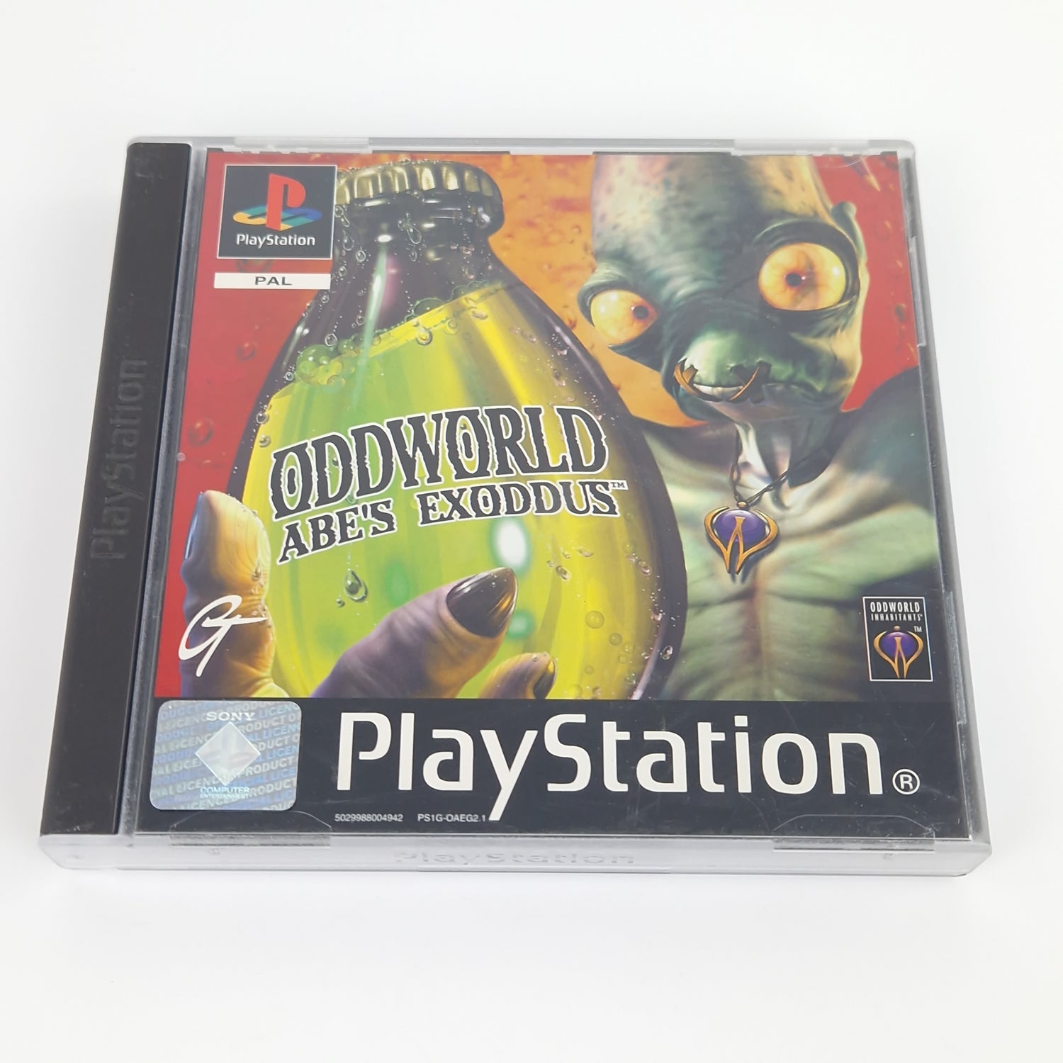 Playstation 1 Spiel : Oddworld Abe´s Exoddus - PS1 PSX PSone | CD Anl. OVP PAL