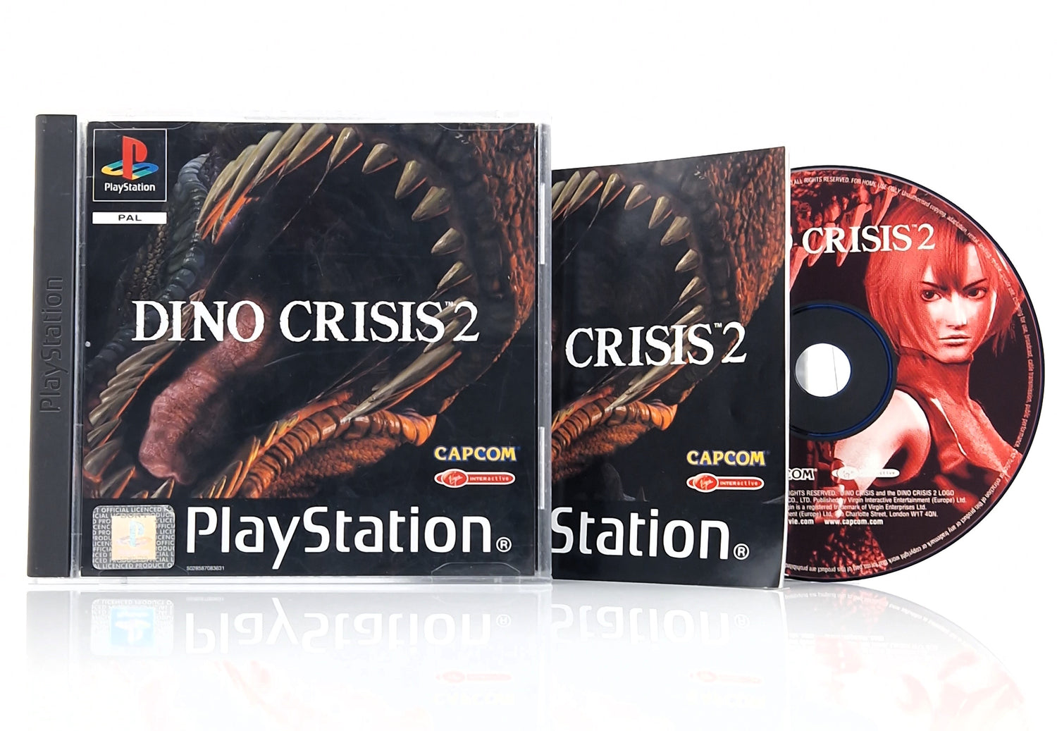 Playstation 1 Spiel : Dino Crisis 2 - PS1 PSX PSone | CD Anl. OVP PAL Capcom