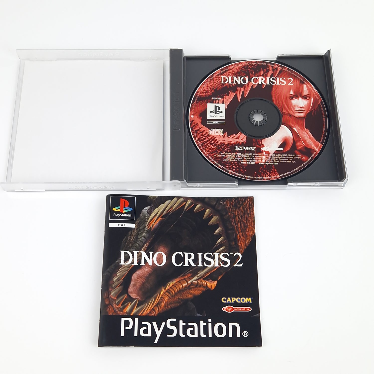 Playstation 1 Spiel : Dino Crisis 2 - PS1 PSX PSone | CD Anl. OVP PAL Capcom