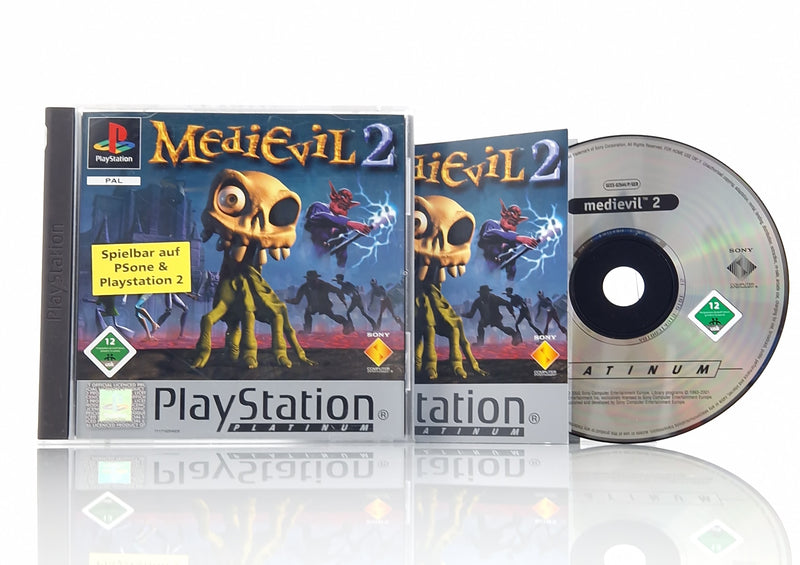 Playstation 1 Spiel : Medievil 2 - PS1 PSX PSone | CD Anl. Platinum OVP PAL