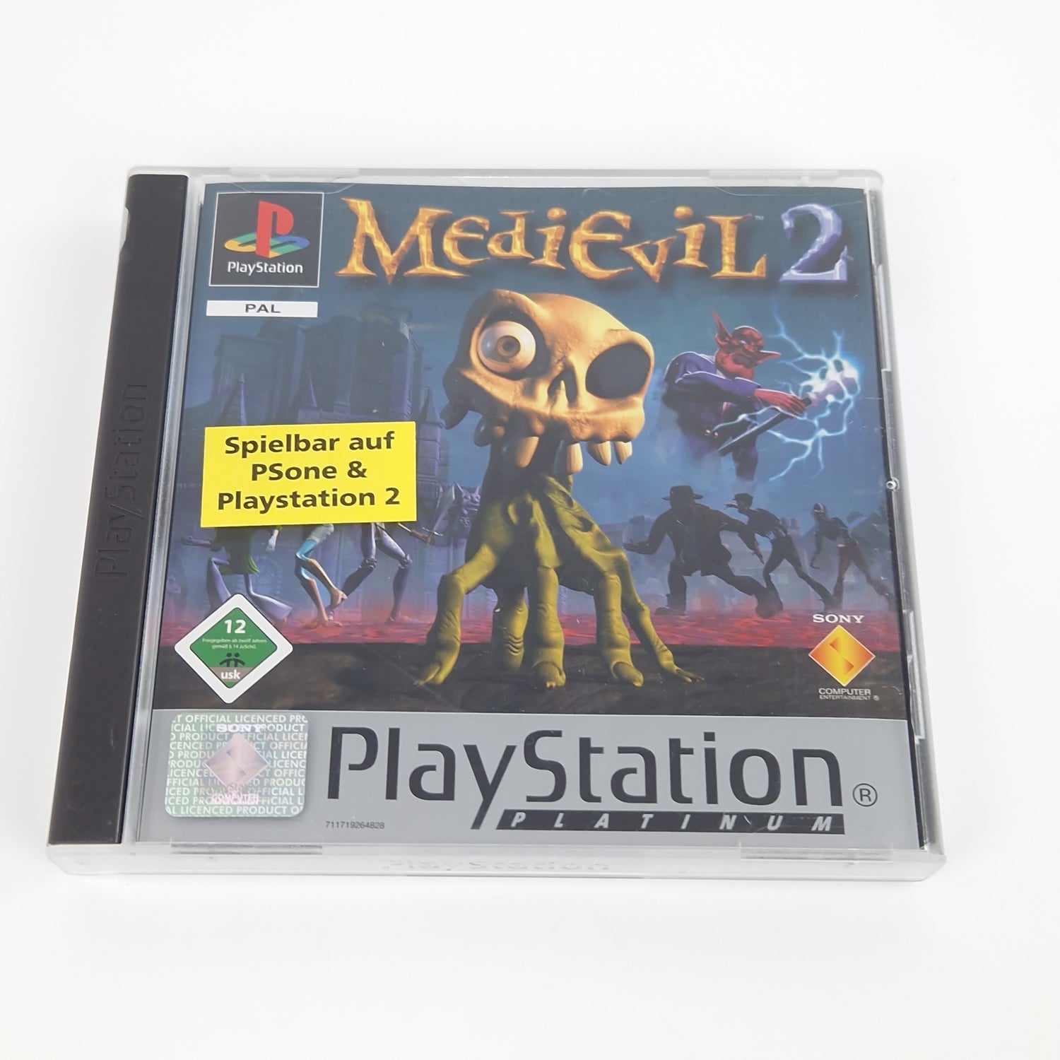 Playstation 1 Spiel : Medievil 2 - PS1 PSX PSone | CD Anl. Platinum OVP PAL