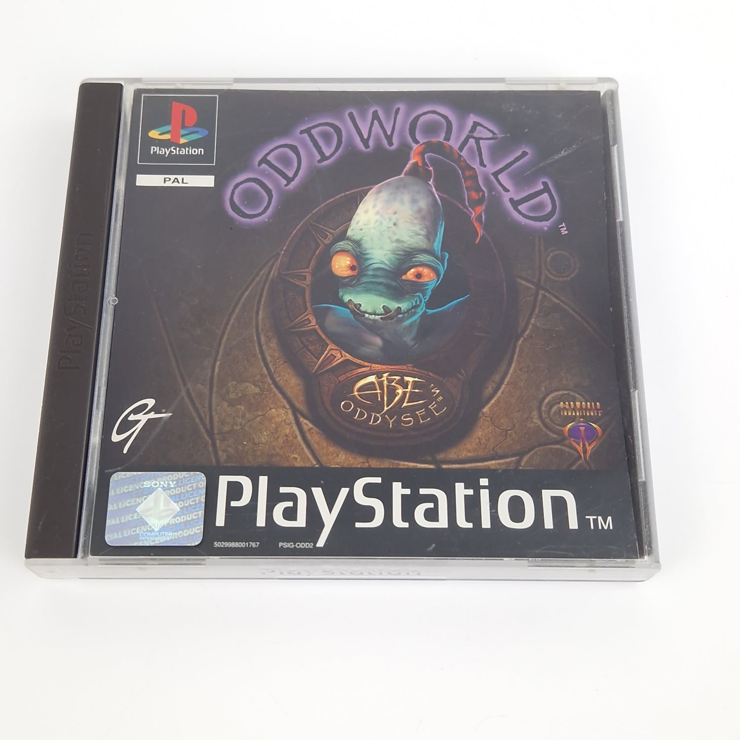 Playstation 1 Spiel : Oddworld Abe´s Oddysee - PS1 PSX PSone | OVP PAL