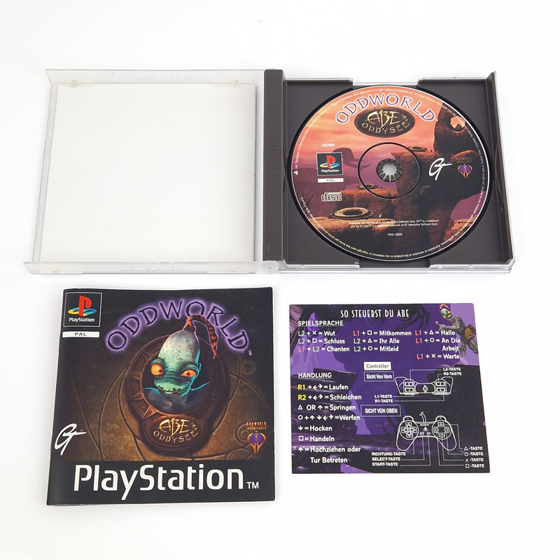 Playstation 1 Spiel : Oddworld Abe´s Oddysee - PS1 PSX PSone | OVP PAL