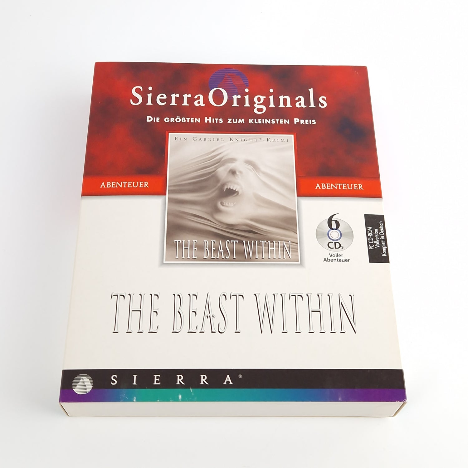 PC Spiel : Sierra Originals The Beast Within - Computer CD-ROM Big Box OVP