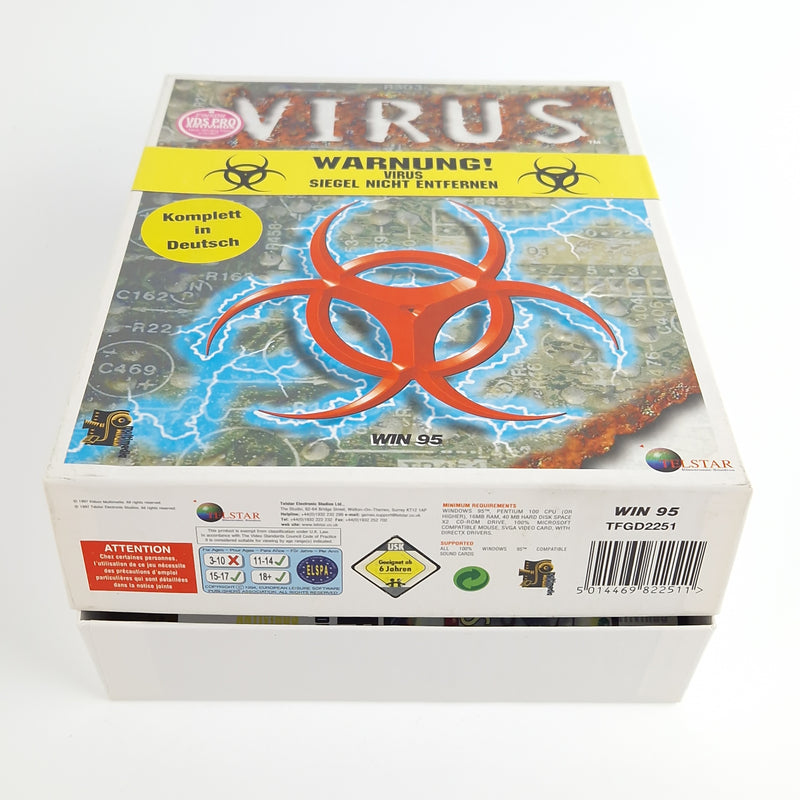 PC Spiel : VIRUS Warnung ! Siegel nicht entfernen - Computer CD-ROM Big Box OVP