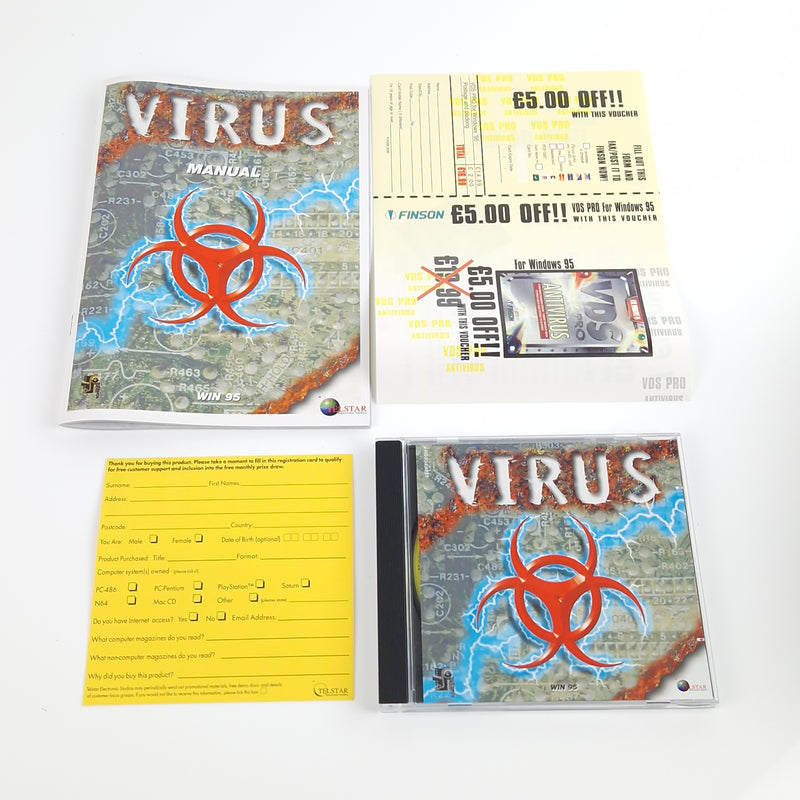 PC Spiel : VIRUS Warnung ! Siegel nicht entfernen - Computer CD-ROM Big Box OVP