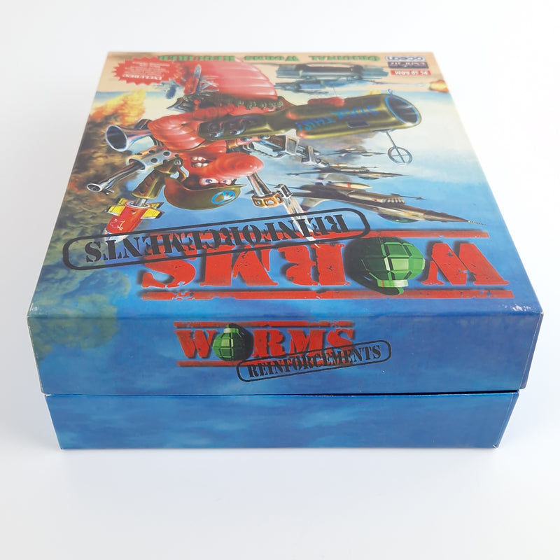 PC Spiel : Worms Reinforcements - Computer CD-ROM Big Box OVP Eurobox | PAL