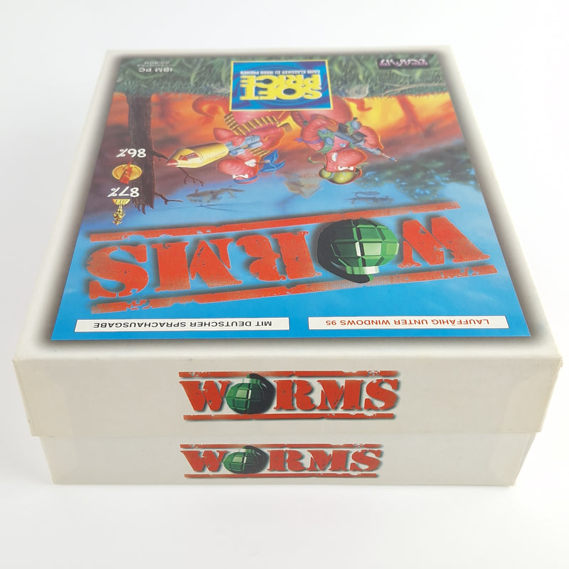 PC Spiel : Worms - Computer CD-ROM Big Box OVP Eurobox | PAL