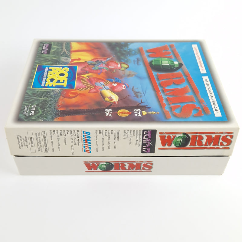 PC Spiel : Worms - Computer CD-ROM Big Box OVP Eurobox | PAL