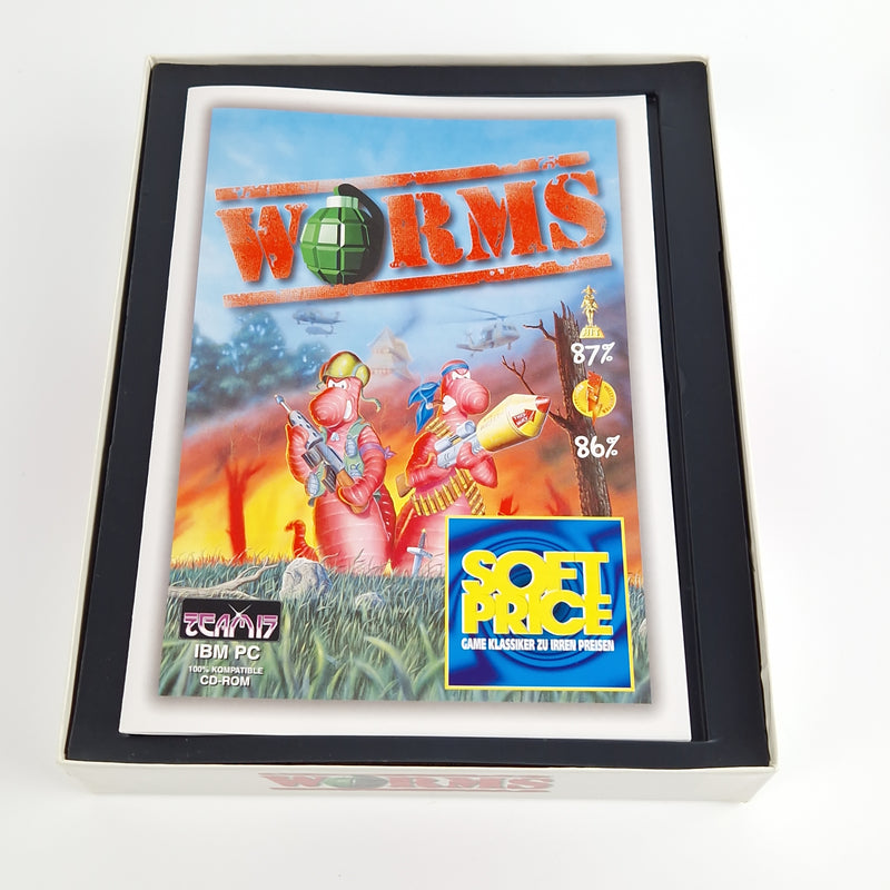 PC Spiel : Worms - Computer CD-ROM Big Box OVP Eurobox | PAL