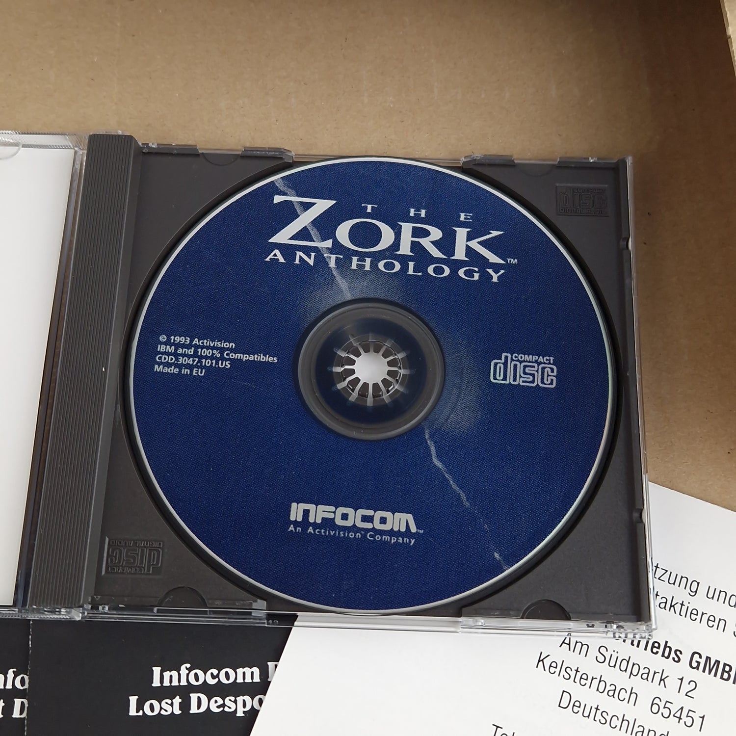 PC Spiel : ZORK Special Edition - Computer CD-ROM Big Box OVP Eurobox | PAL