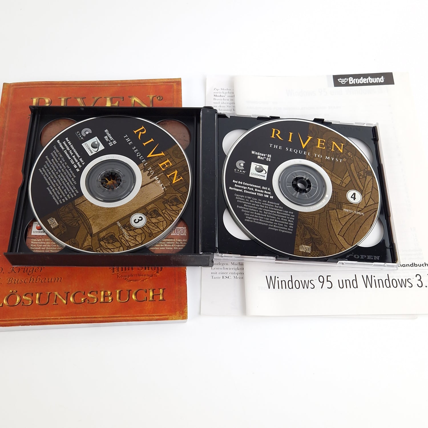 PC Spiel : RIVEN The Sequel to Myst - Computer CD-ROM Big Box OVP Eurobox | PAL