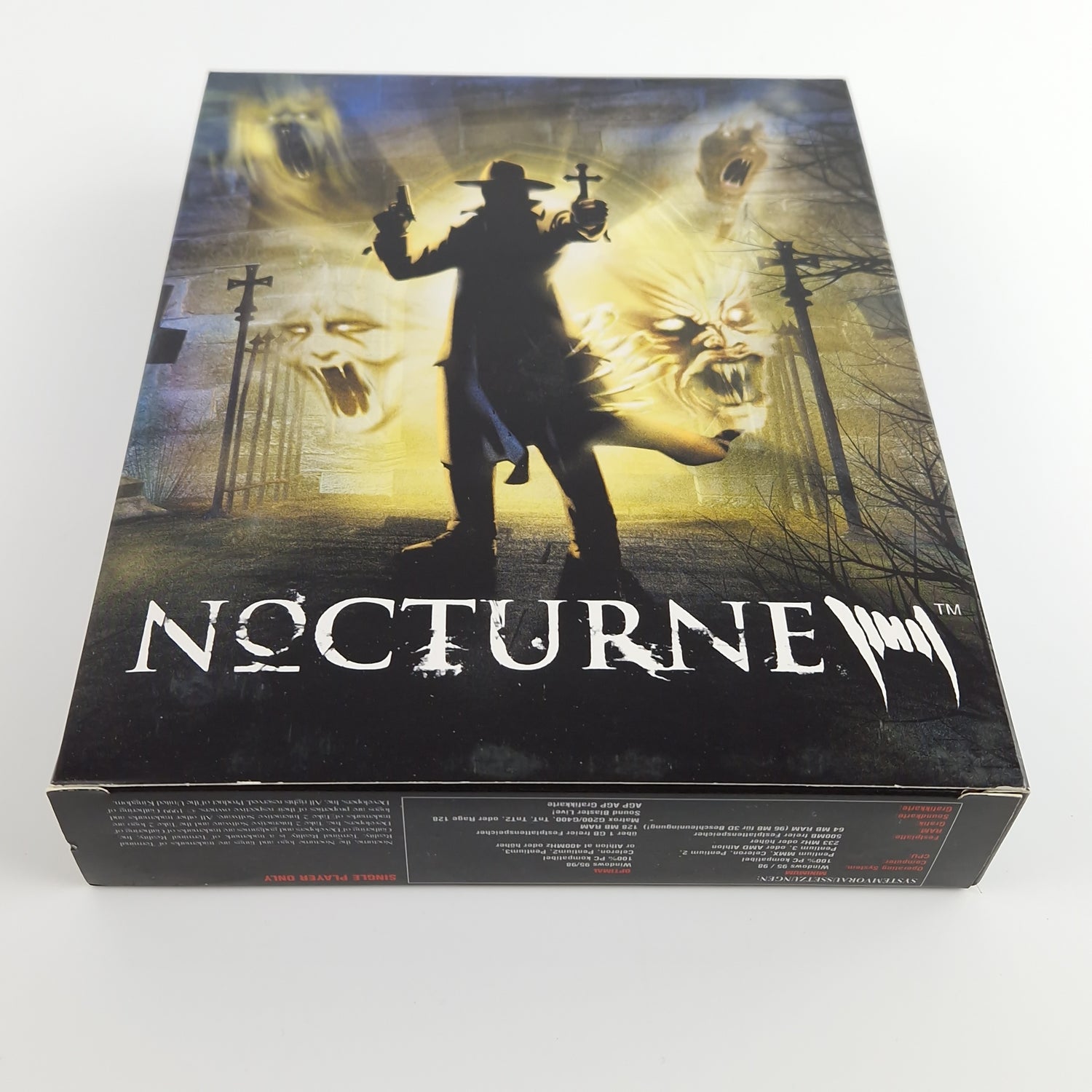 PC Spiel : Nocturne - Computer CD-ROM Big Box OVP Eurobox | PAL