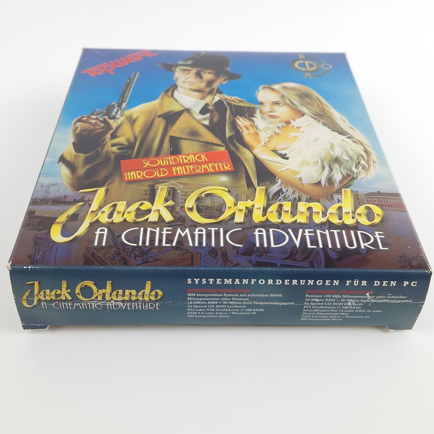 PC Spiel : Jack Orlando A Cinematic Adventure - CD-ROM Big Box OVP PAL