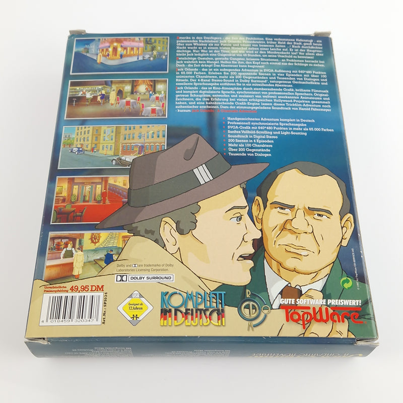 PC Spiel : Jack Orlando A Cinematic Adventure - CD-ROM Big Box OVP PAL