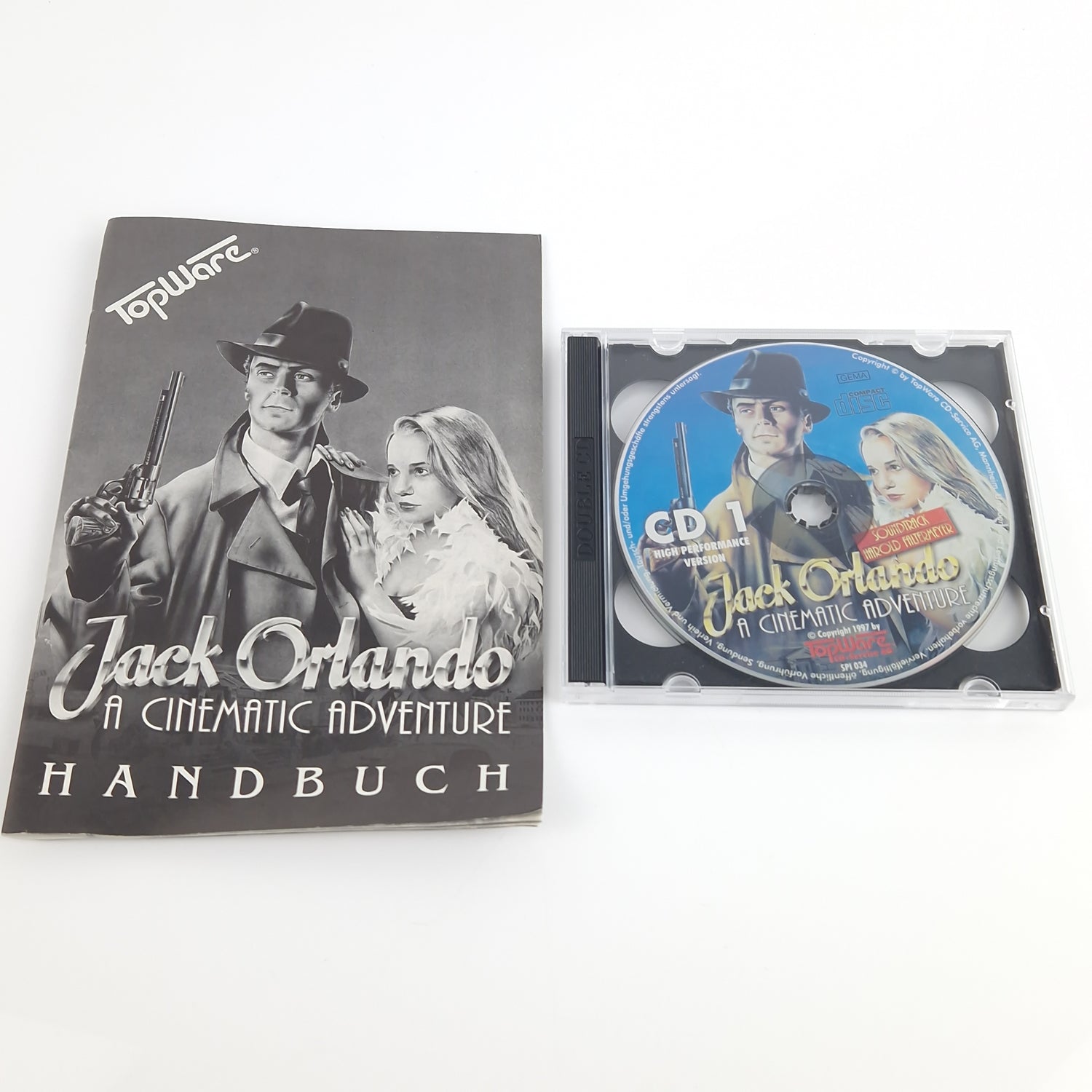 PC Spiel : Jack Orlando A Cinematic Adventure - CD-ROM Big Box OVP PAL