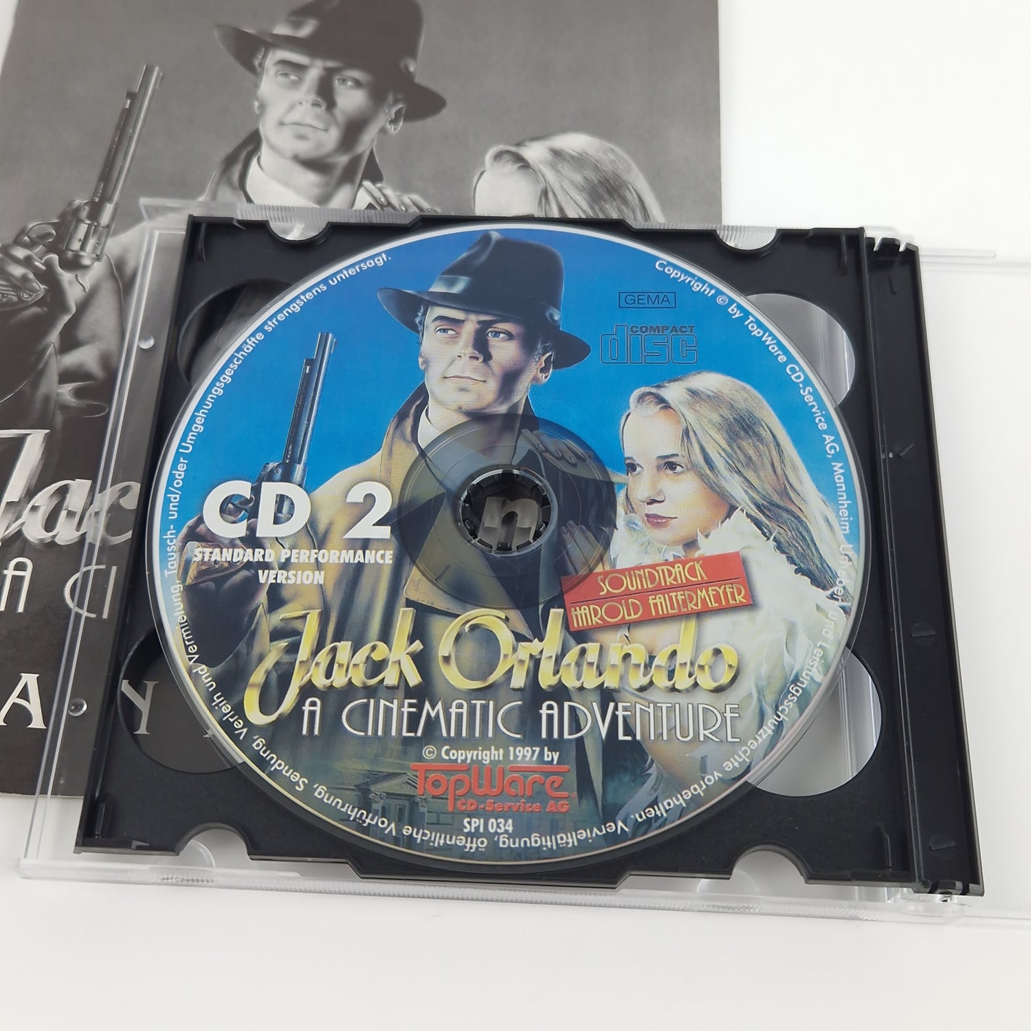 PC Spiel : Jack Orlando A Cinematic Adventure - CD-ROM Big Box OVP PAL