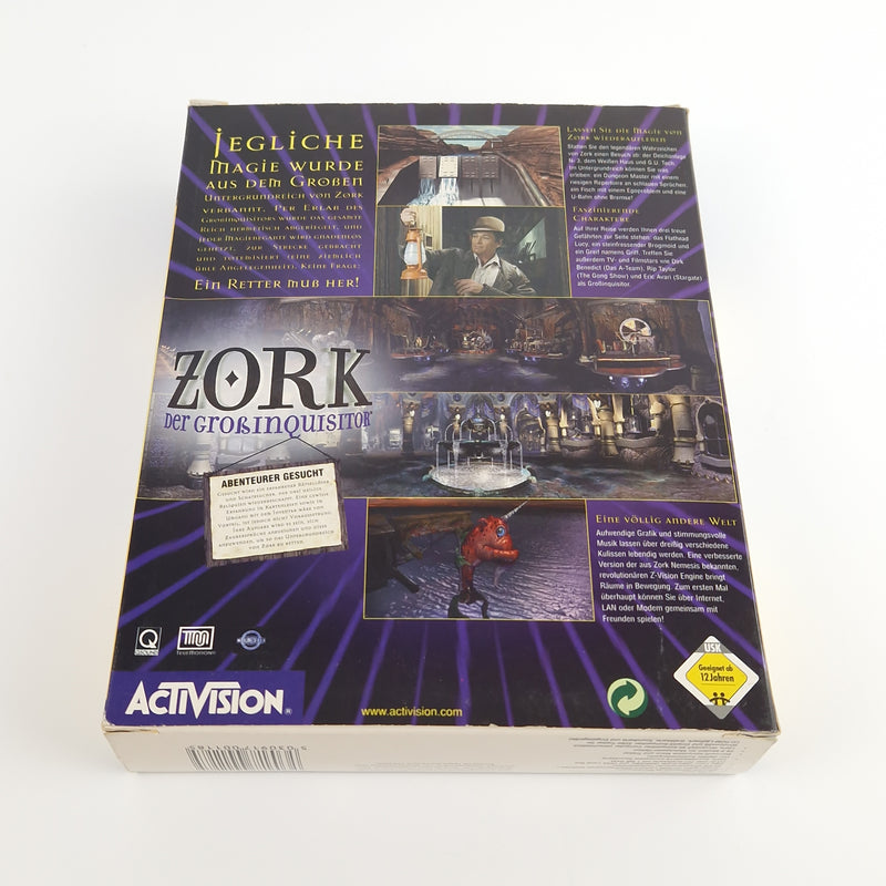 PC Spiel : ZORK Der Großinquisitor - Computer CD-ROM Big Box OVP PAL Eurobox