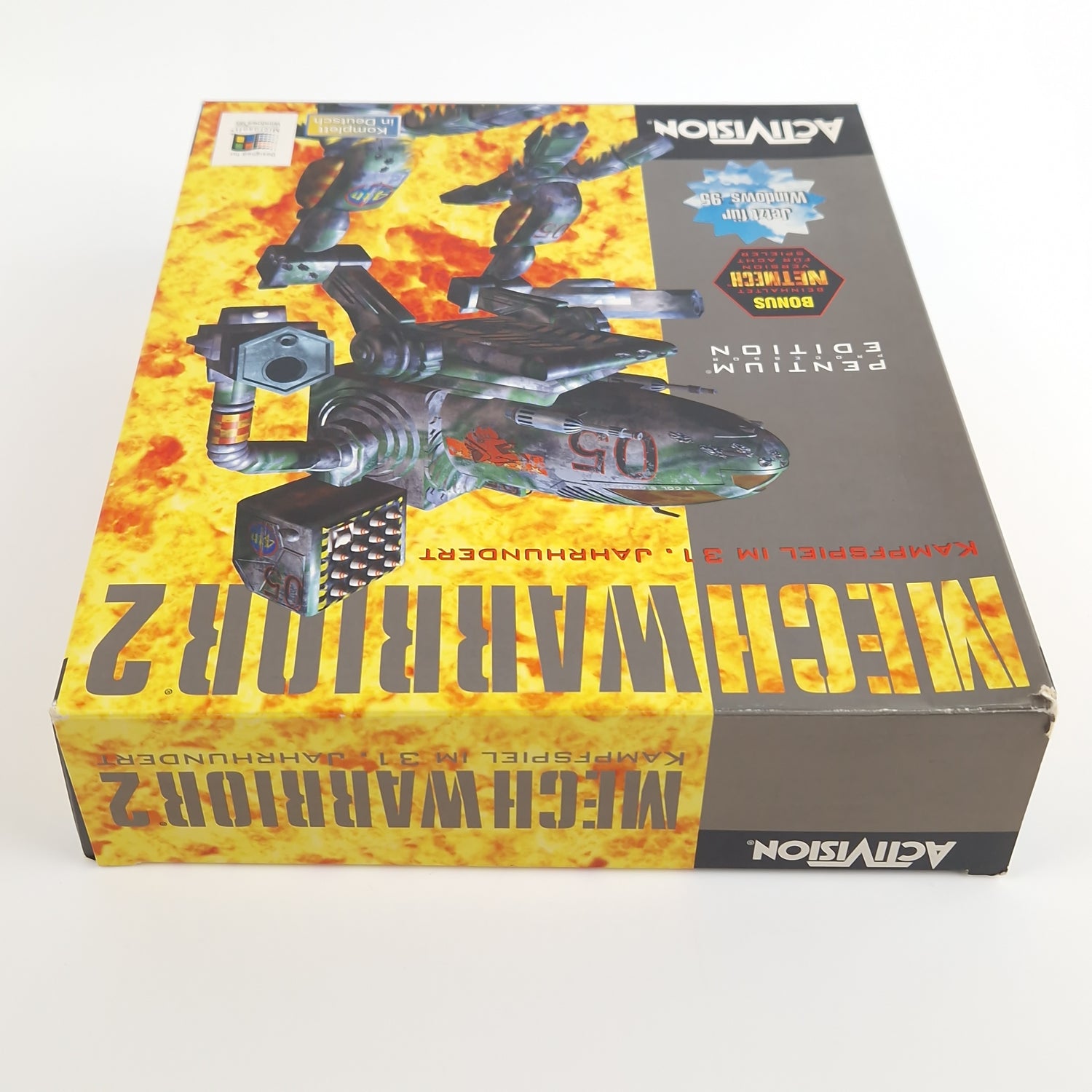 PC Spiel : Mech Warrior 2 - Computer CD-ROM Big Box OVP PAL Eurobox