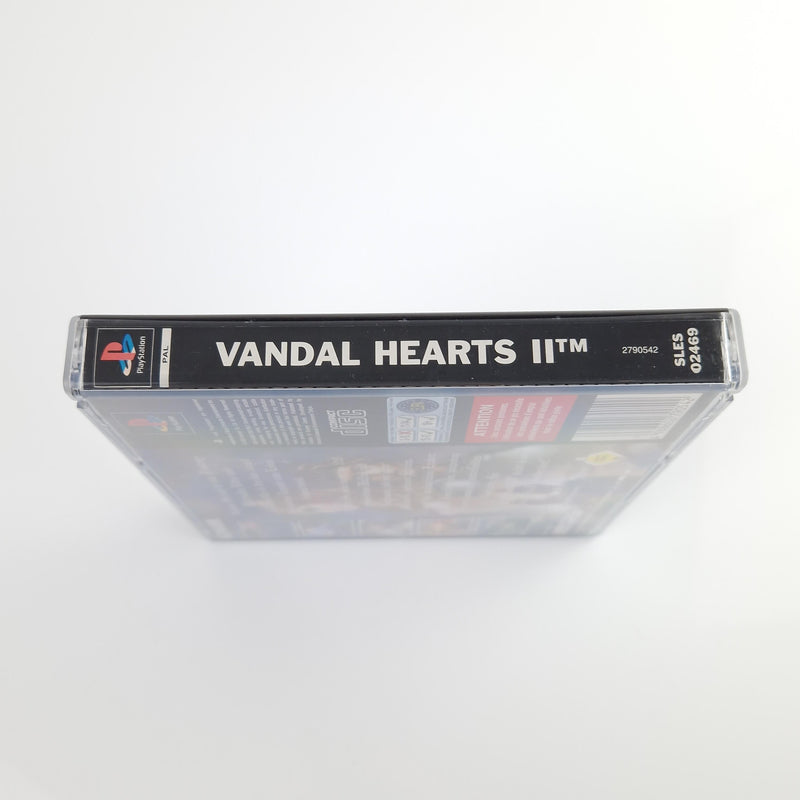 Playstation 1 Spiel : Vandal Hearts II + Demo & official Strategy Guide - PS1