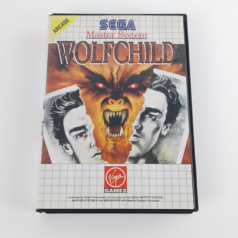 Sega Master System Spiel : Wolfchild - Modul OVP ohne Anleitung MS