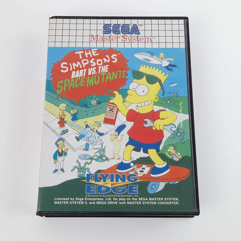 Sega Master System Spiel : The Simpsons Bart vs The Space Mutants - Modul OVP