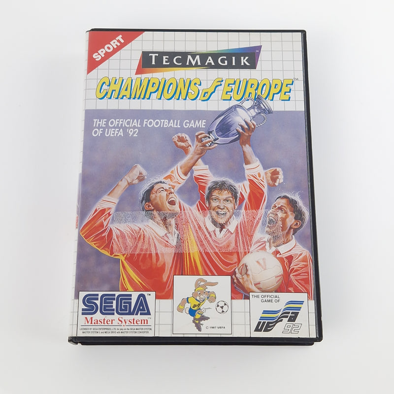 Sega Master System Spiel : Champions of Europe - Modul Anl. OVP | MS Fußball PAL