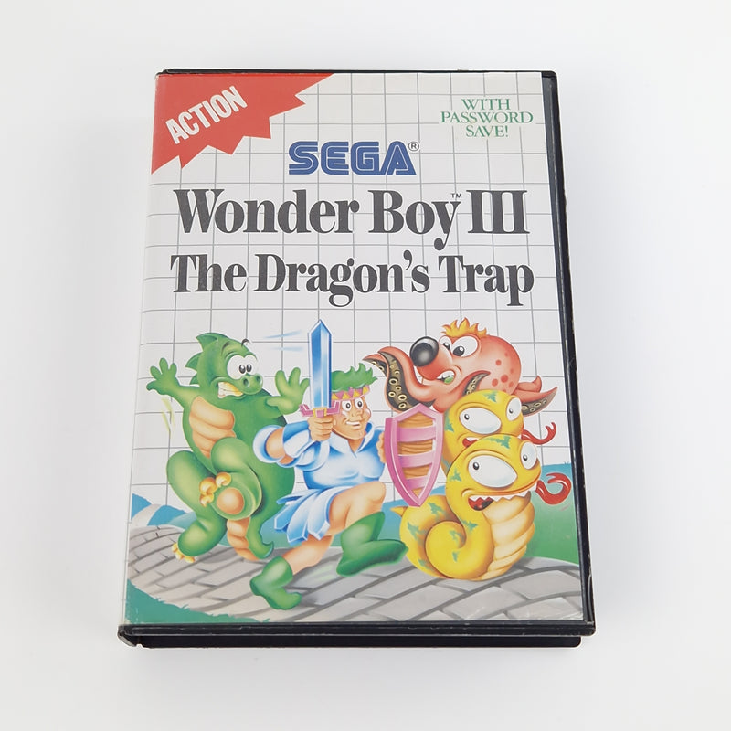 Sega Master System Spiel : Wonder Boy III The Dragons Trap - Modul OVP MS PAL