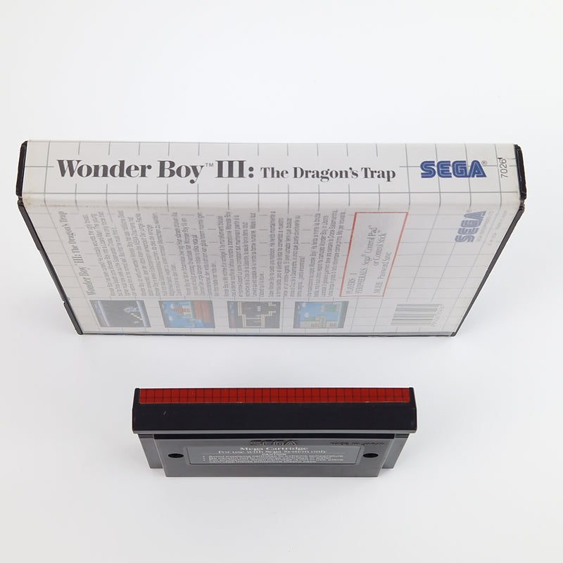 Sega Master System Spiel : Wonder Boy III The Dragons Trap - Modul OVP MS PAL