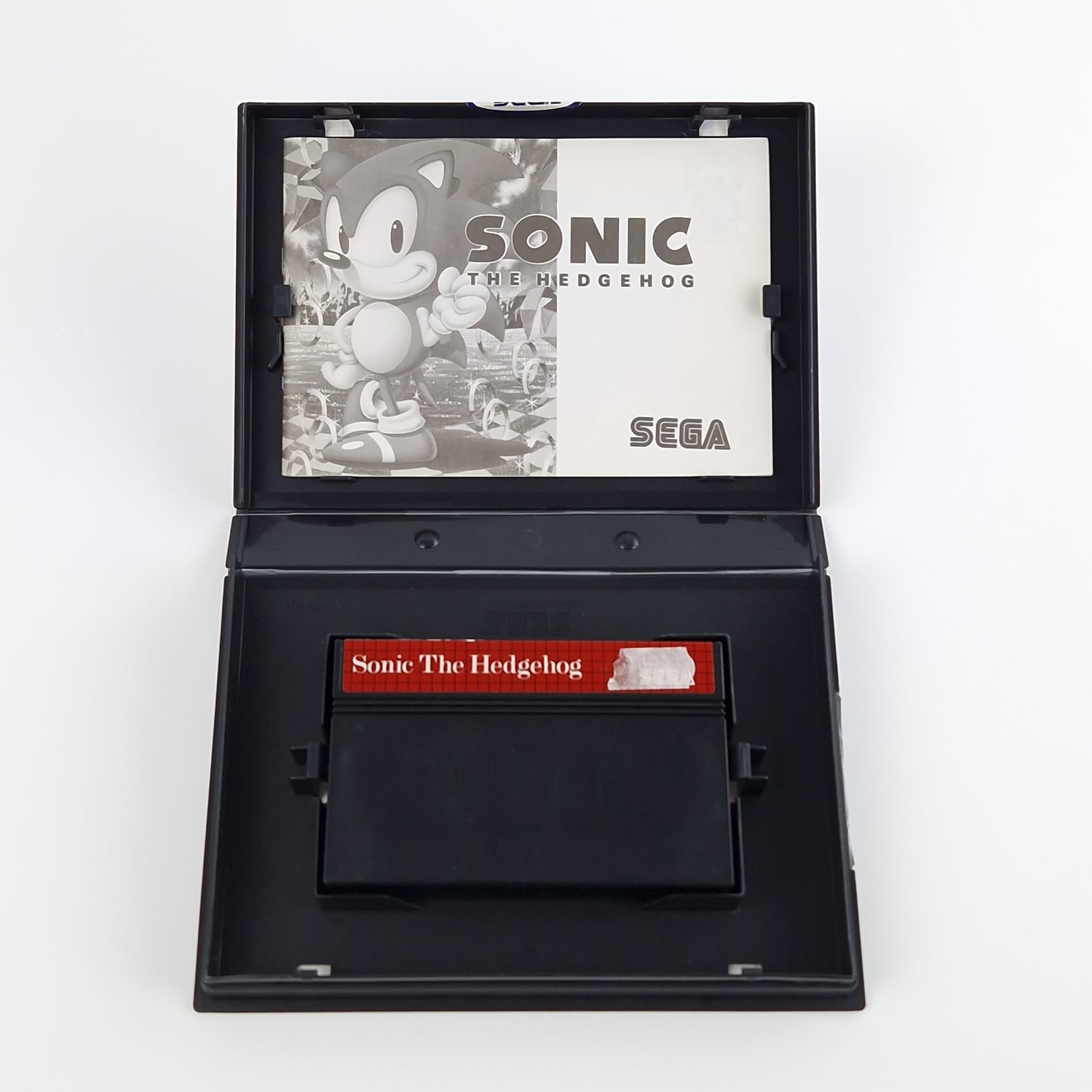 Sega Master System Spiel : Sonic The Hedgehog - Modul Anleitung OVP | MS PAL