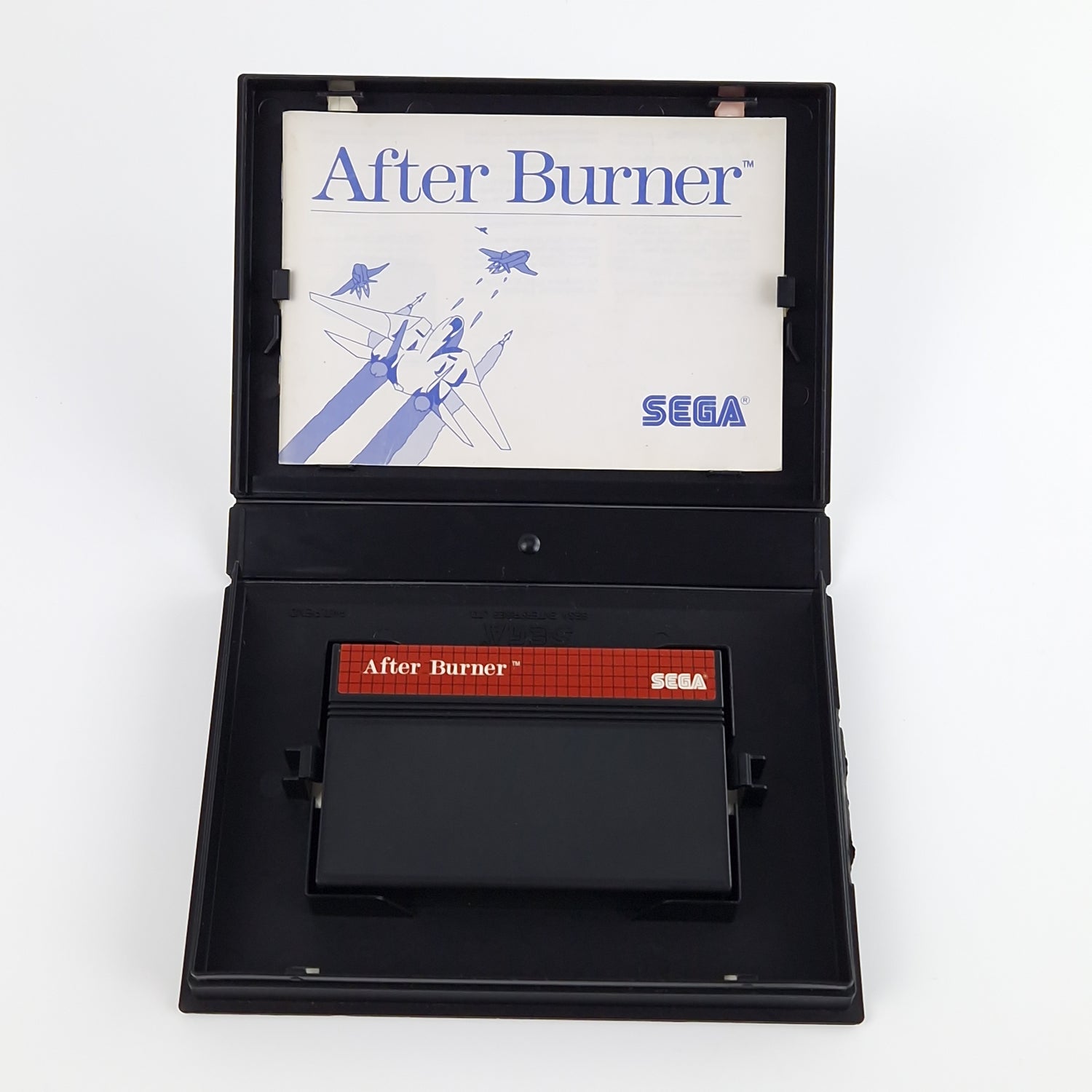 Sega Master System Spiel : After Burner - Modul Anleitung OVP | MS PAL